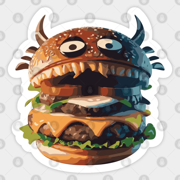 Meat Monstrosity Sticker by NONGENGZ